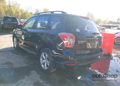 2015 Subaru Forester 2.5I из США, поврежденный, VIN JF2SJABC2FH422690